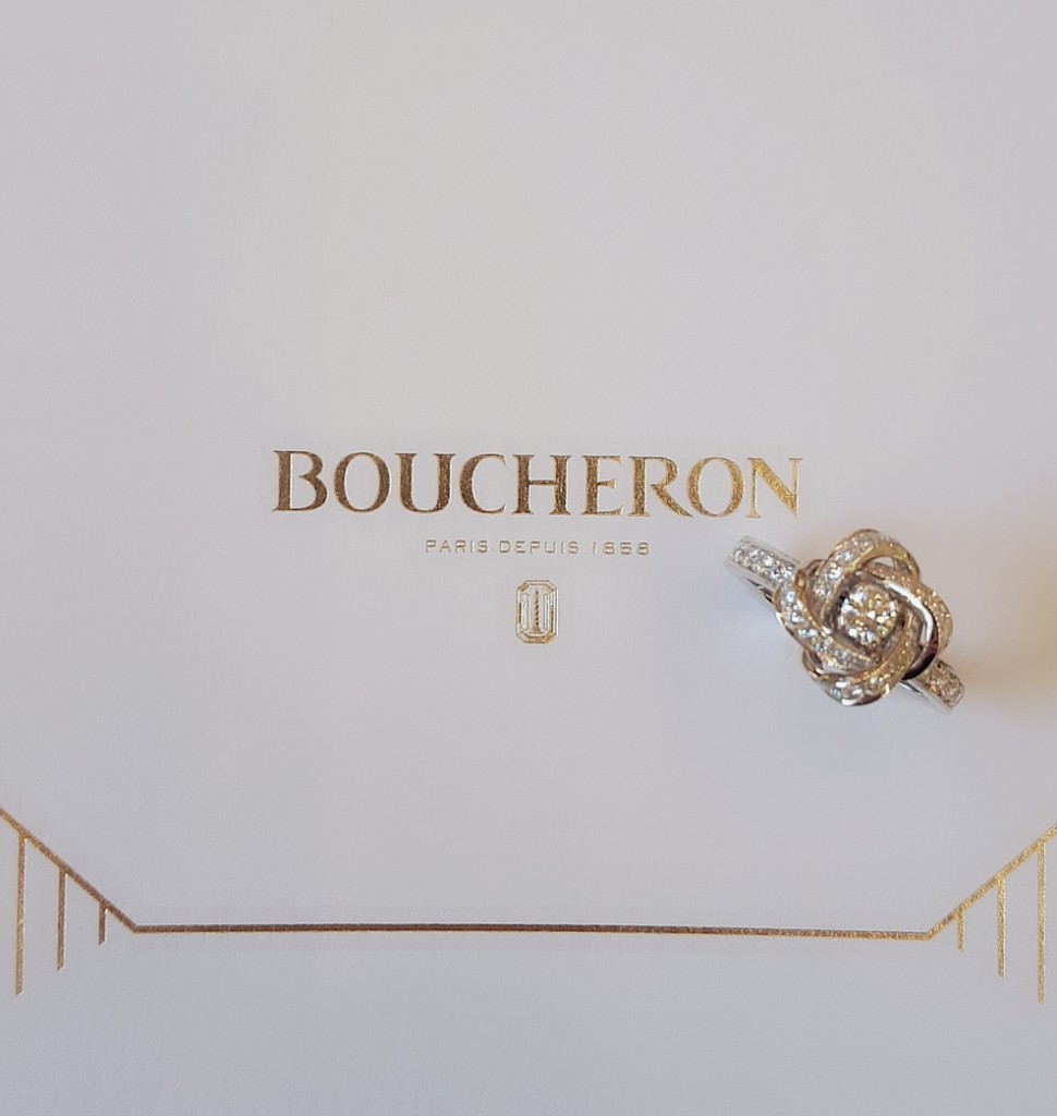 Boucheron 憧れのリング ピヴォワンヌ Bijoux Threec ビジュー スリーク