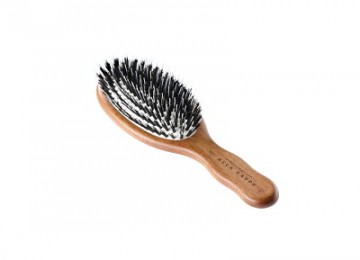 hair-brush-mahogany-wood-boar-bristles-nylon-rubber-travel-purse-951-acca-kappa